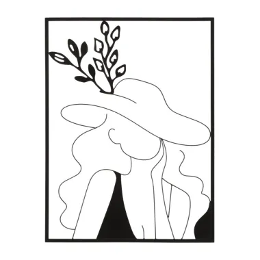 PANEL ŻELAZNY ELEGANT -A- 60x1x80 cm
